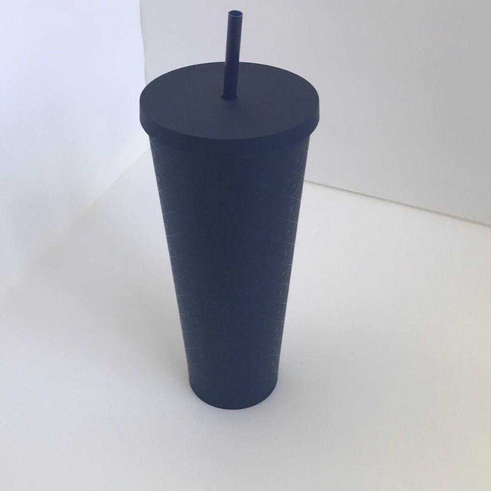Navy Blue Starbucks Tumbler